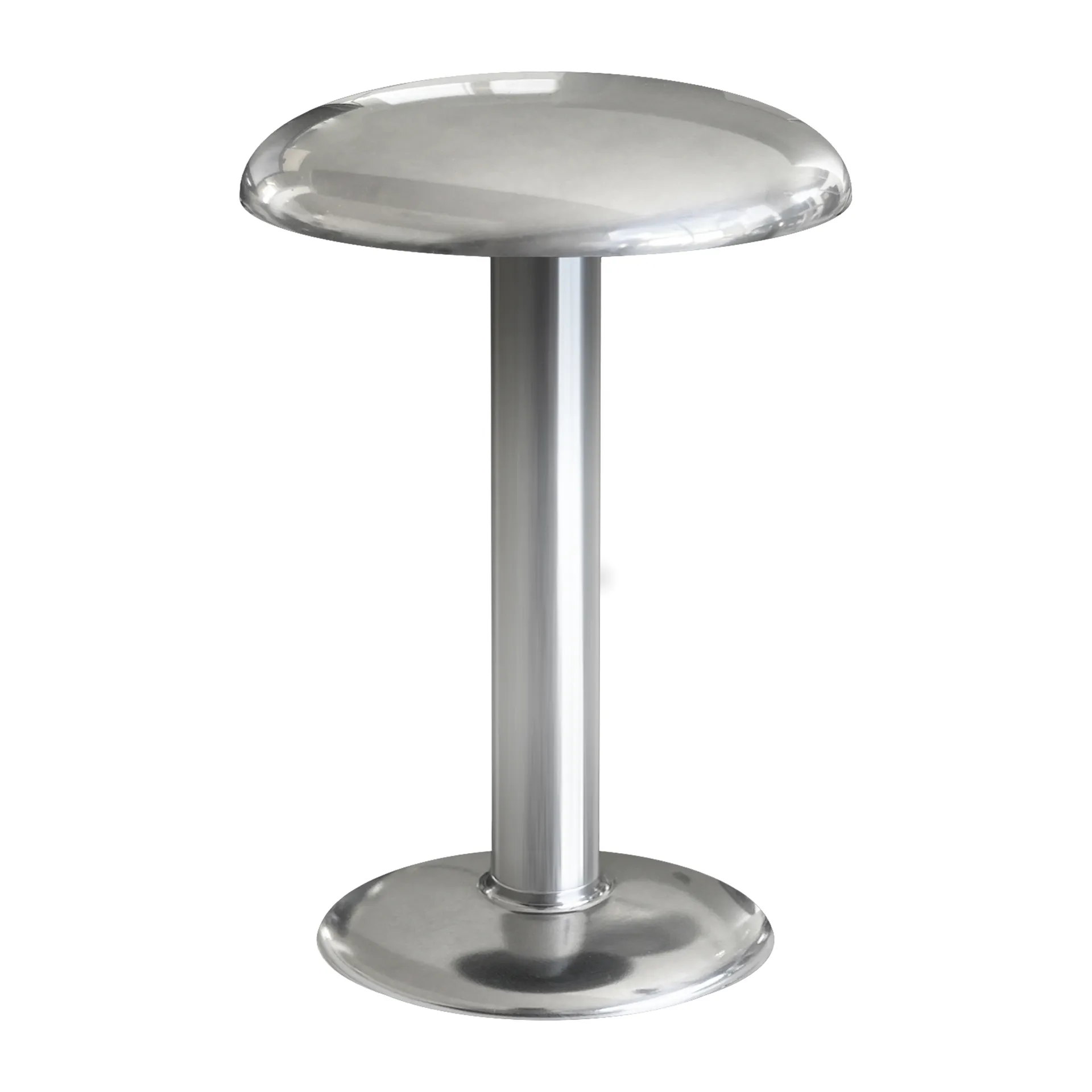 Gustave Residential bordslampa portabel, Polished silver Flos