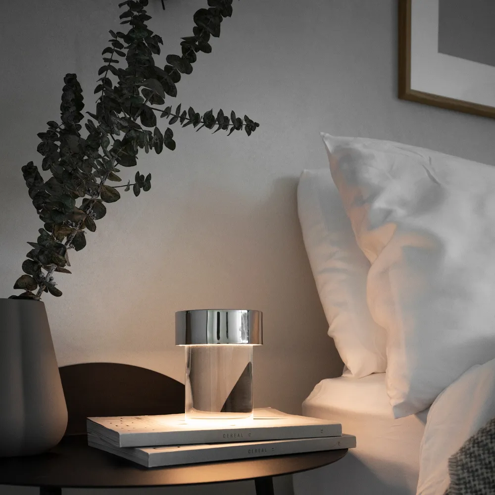 Last Order Clear IP55 bordslampa, Rostfritt stål Flos