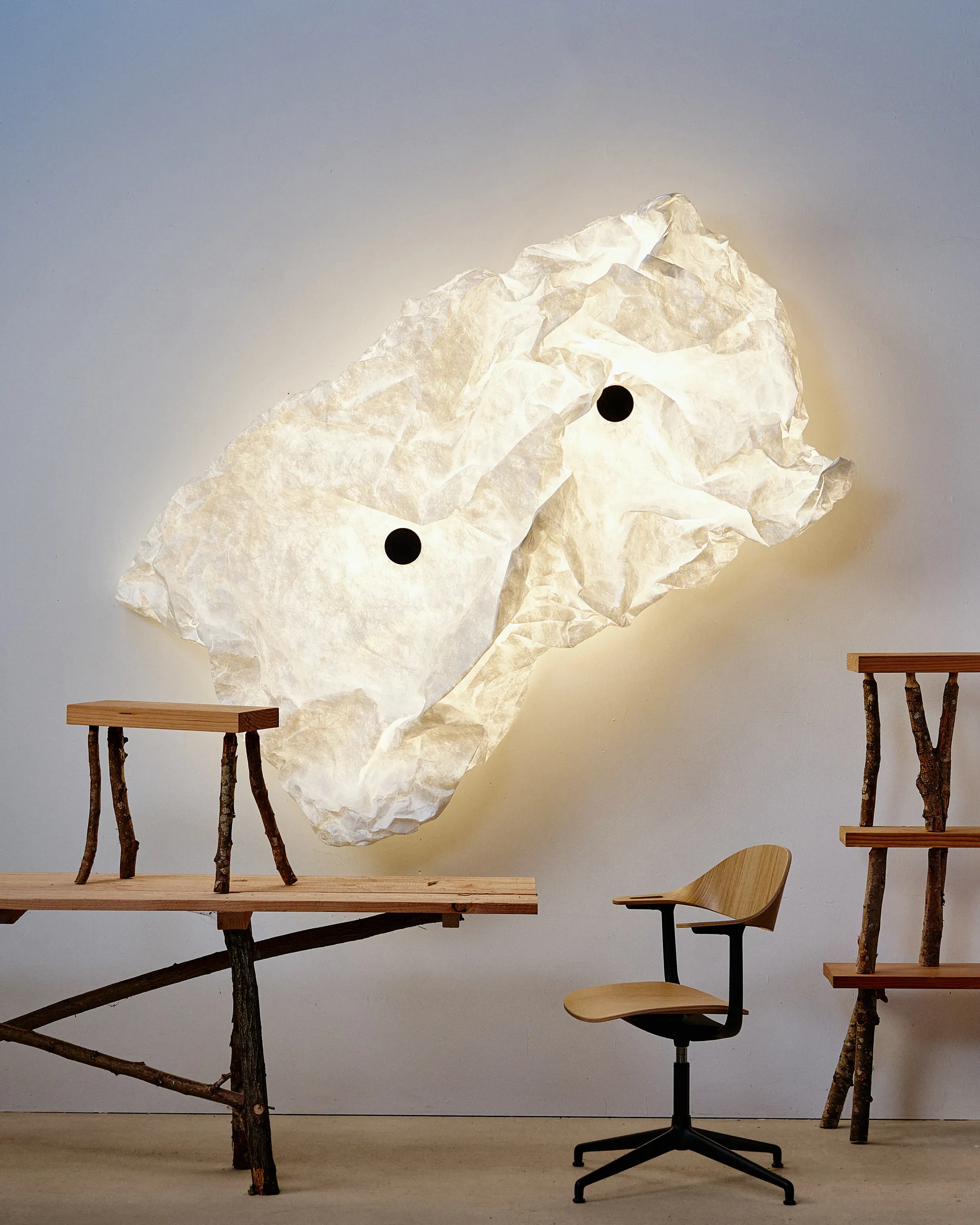 Maap W2 vägglampa - vit Flos