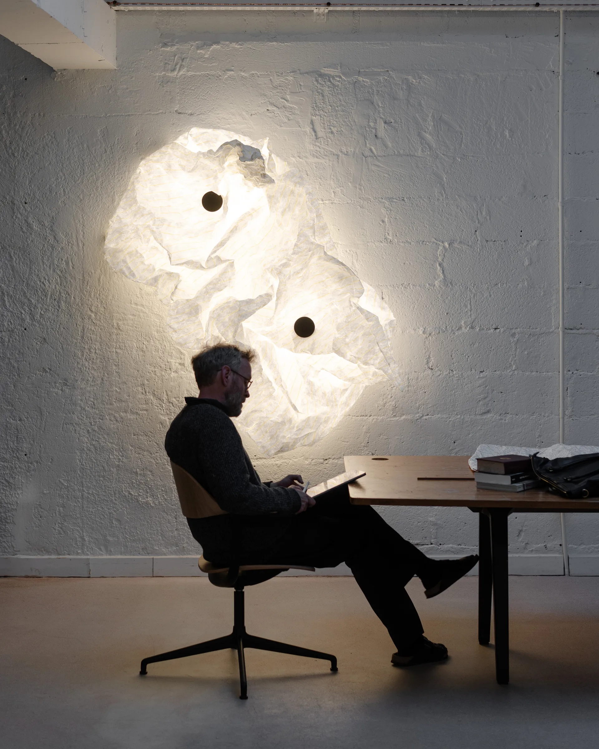 Maap W2 vägglampa - vit Flos