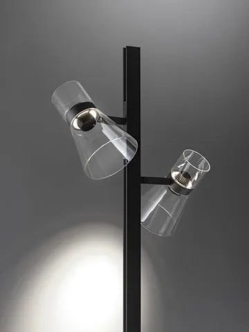 Nocturne F2 cone golvlampa - Svart - Flos