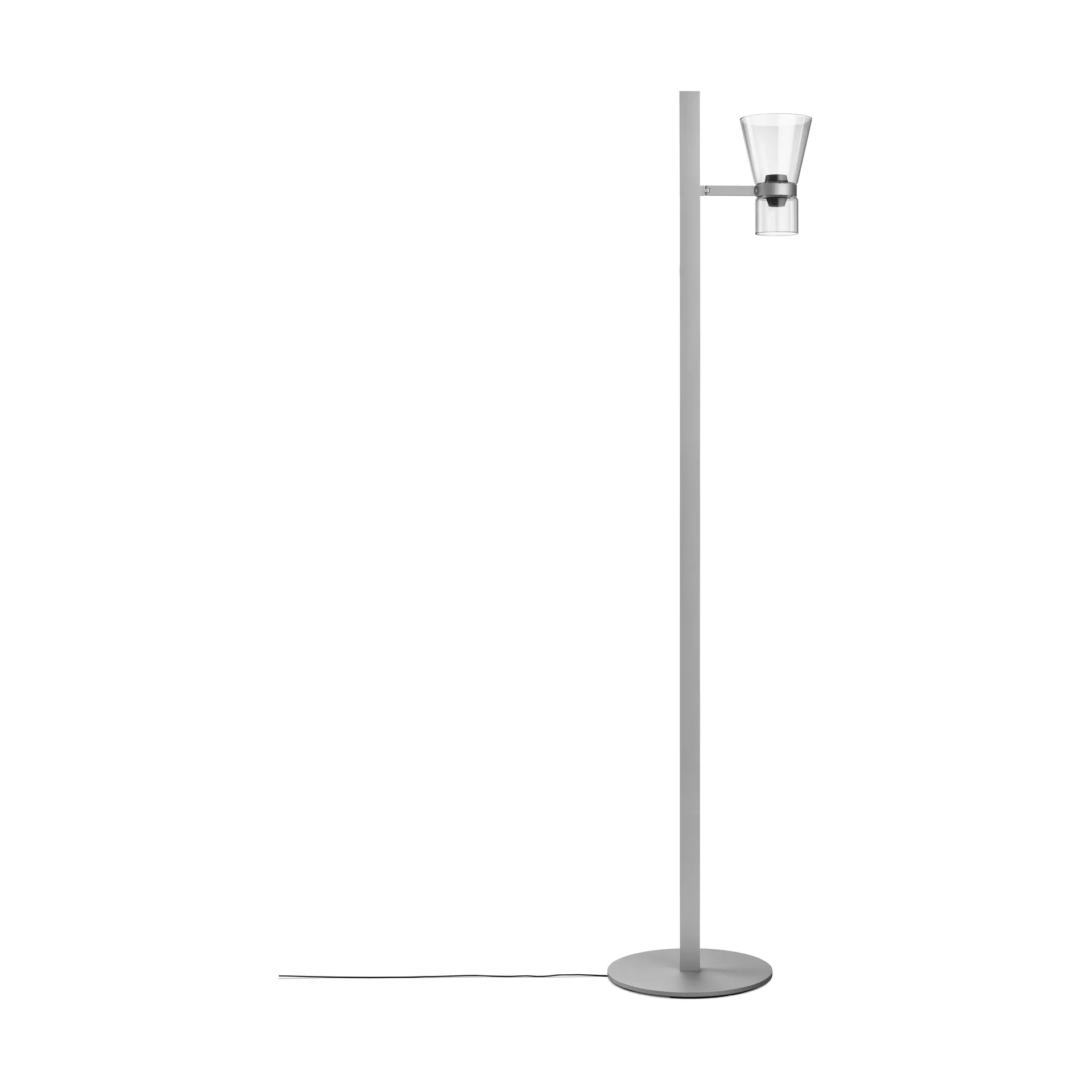 Nocturne FI cone golvlampa - Silver Flos