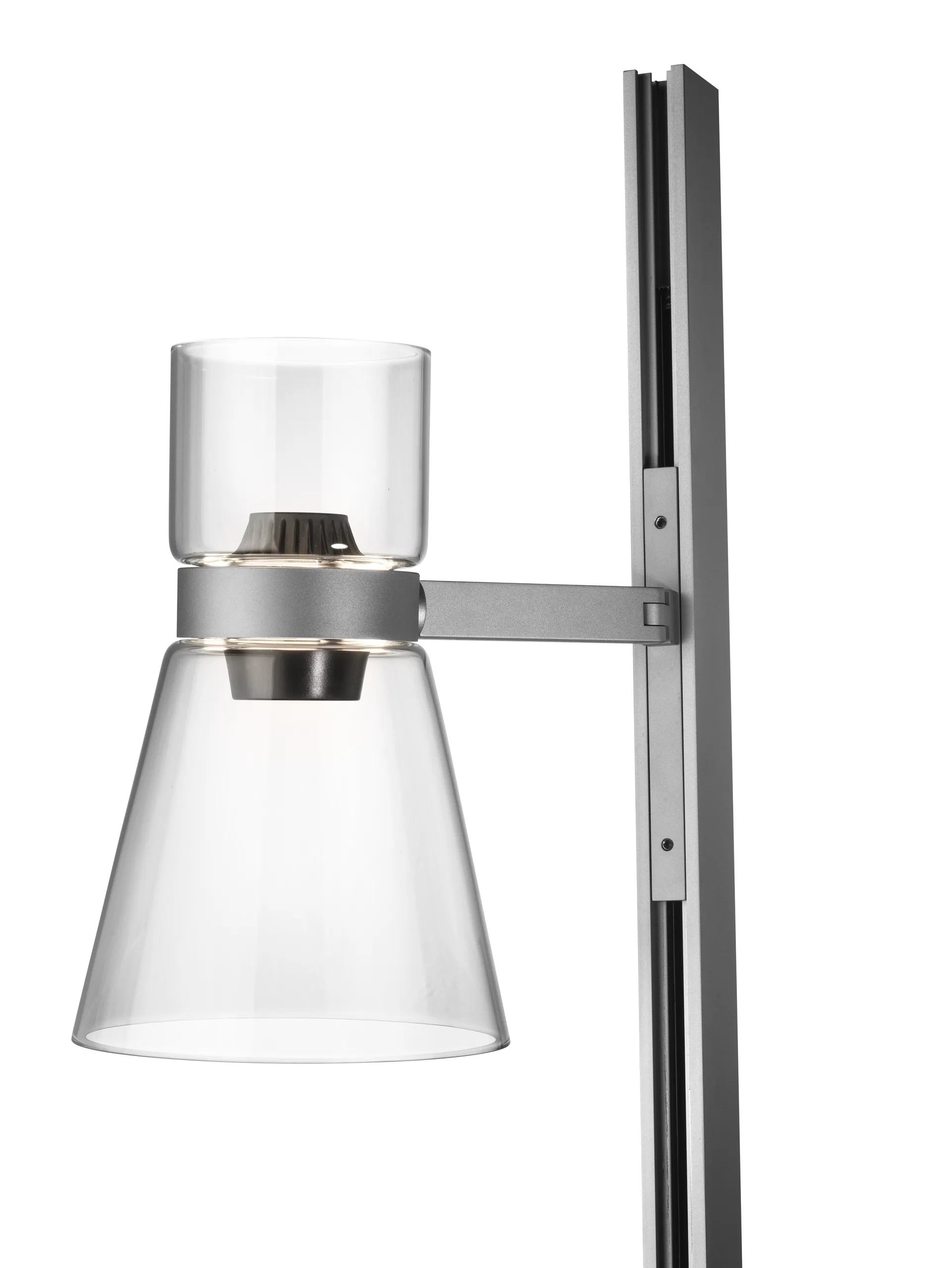 Nocturne FI cone golvlampa - Silver Flos