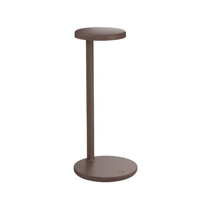 Oblique bordslampa - Brun - Flos