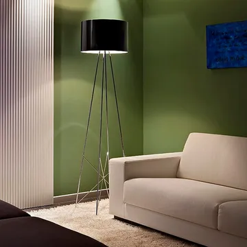 Ray F2 golvlampa - Glas klar - Flos