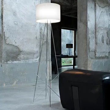 Ray F2 golvlampa - Glas klar - Flos