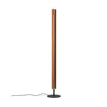 Seki-han golvlampa 226 cm - Heat treatened ash-black metal - Flos