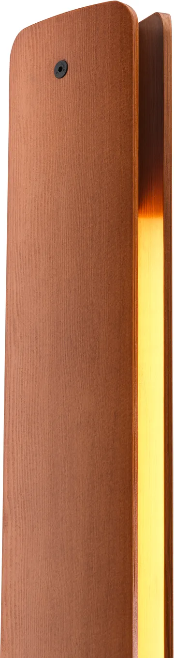 Seki-han golvlampa 226 cm - Heat treatened ash-black metal - Flos