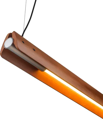 Seki-han pendel 169,2 cm - Heat treatened ash-black metal - Flos