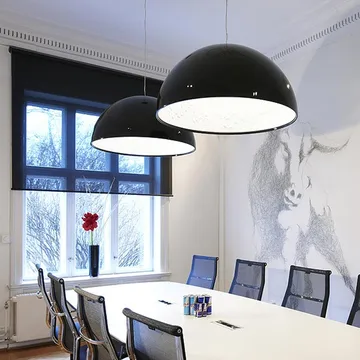 Skygarden 1 pendel - Vit blank - Flos