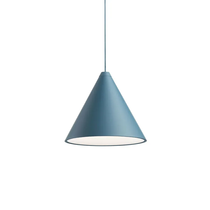 String Light Cone pendel - Blå, 12 m kabel - Flos