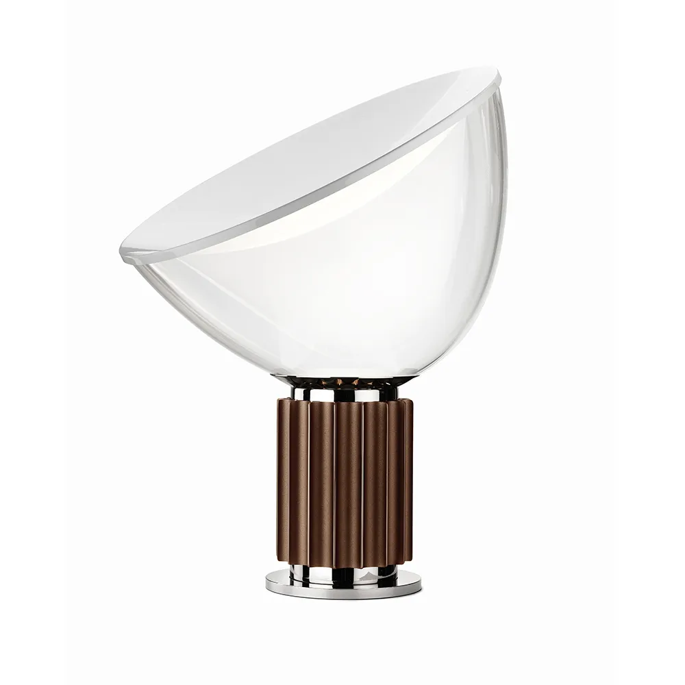 Taccia bordslampa LED 64,5 cm, Brons Flos
