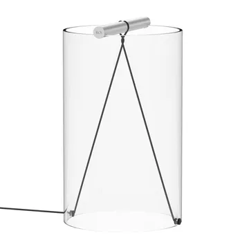 To-Tie T2 bordslampa - Anodiserat aluminium - Flos