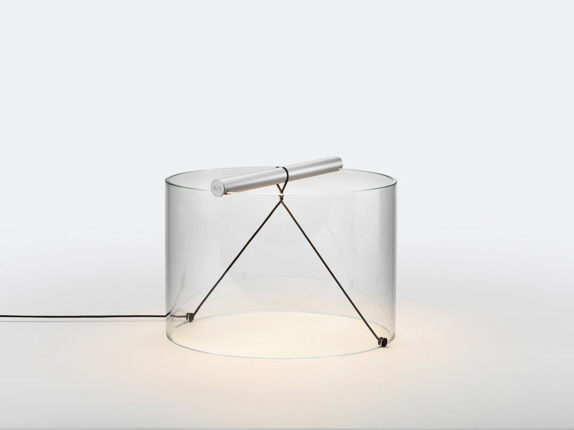To-Tie T3 bordslampa, Anodiserat aluminium Flos