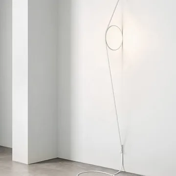 Wirering vägglampa - Grå-rosa - Flos