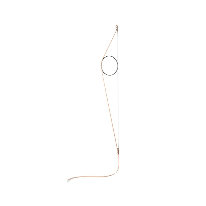 Wirering vägglampa - Rosa-svart - Flos