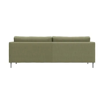 Alex 2,5-sits soffa - Tyg Hiro Lightgreen-aluminiumben - Fogia