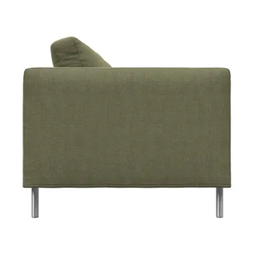 Alex 2,5-sits soffa - Tyg Hiro Lightgreen-aluminiumben - Fogia