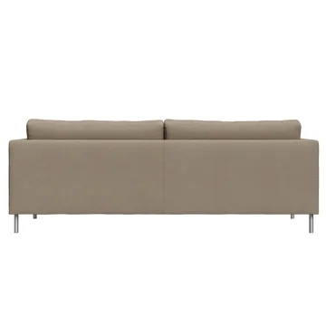 Alex 2,5-sits soffa - Tyg noah 18 mole, aluminiumben - Fogia