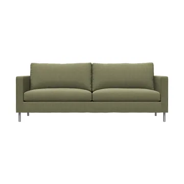 Alex High 2,5-sits soffa - Tyg Hiro Lightgreen-aluminiumben - Fogia