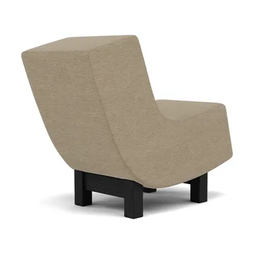 BD1 Lounge Chair - Tyg Ecriture 240-svart ek - Fogia
