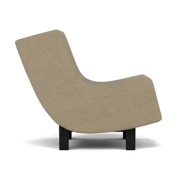 BD1 Lounge Chair - Tyg Ecriture 240-svart ek - Fogia