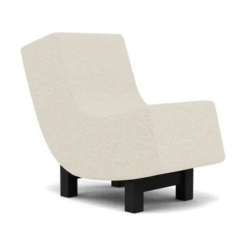 BD1 Lounge Chair - Tyg Moss 0004-svart ek - Fogia