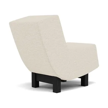 BD1 Lounge Chair - Tyg Moss 0004-svart ek - Fogia