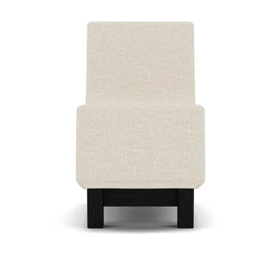 BD1 Lounge Chair - Tyg Moss 0004-svart ek - Fogia