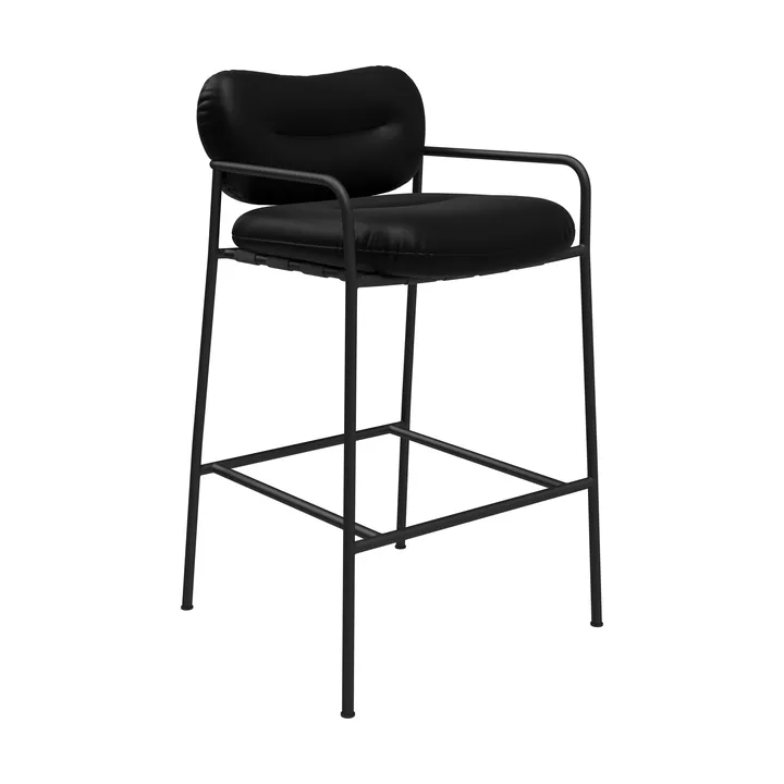 Bollo barstol low 65 cm - Elmotique 99001 svart-svart - Fogia
