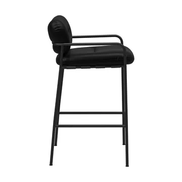 Bollo barstol low 65 cm - Elmotique 99001 svart-svart - Fogia