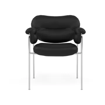 Bollo stol - Elmosoft 99999-polished stainless steel - Fogia