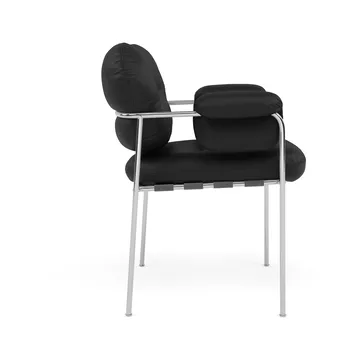Bollo stol - Elmosoft 99999-polished stainless steel - Fogia