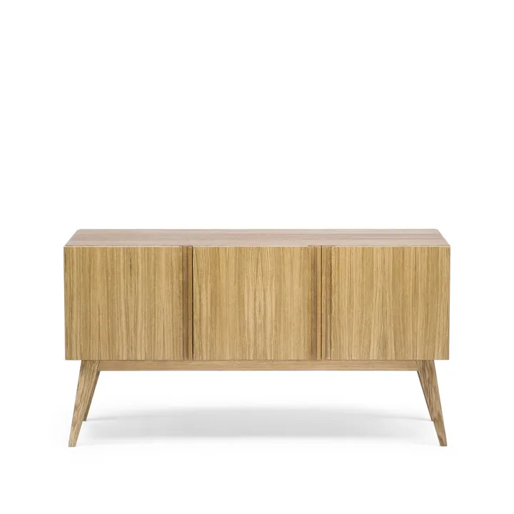Boss sideboard - Lackad ek-3 dörrar-ekben - Fogia