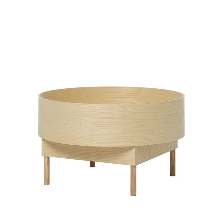Bowl soffbord - Ask naturlack-big - Fogia
