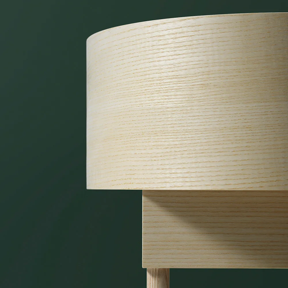 Bowl soffbord, Ask naturlack-small Fogia