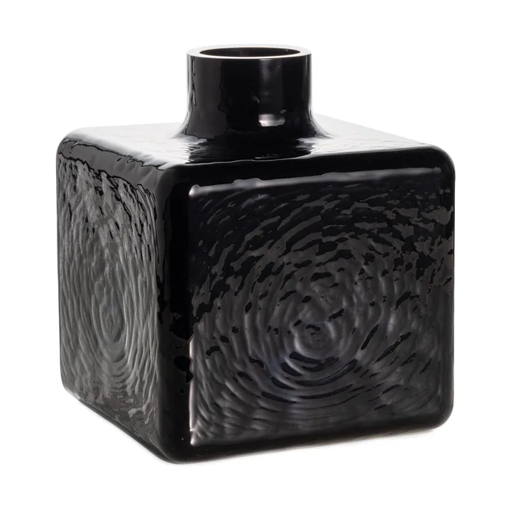 Cube vas - Black, 23x20x20 cm - Fogia