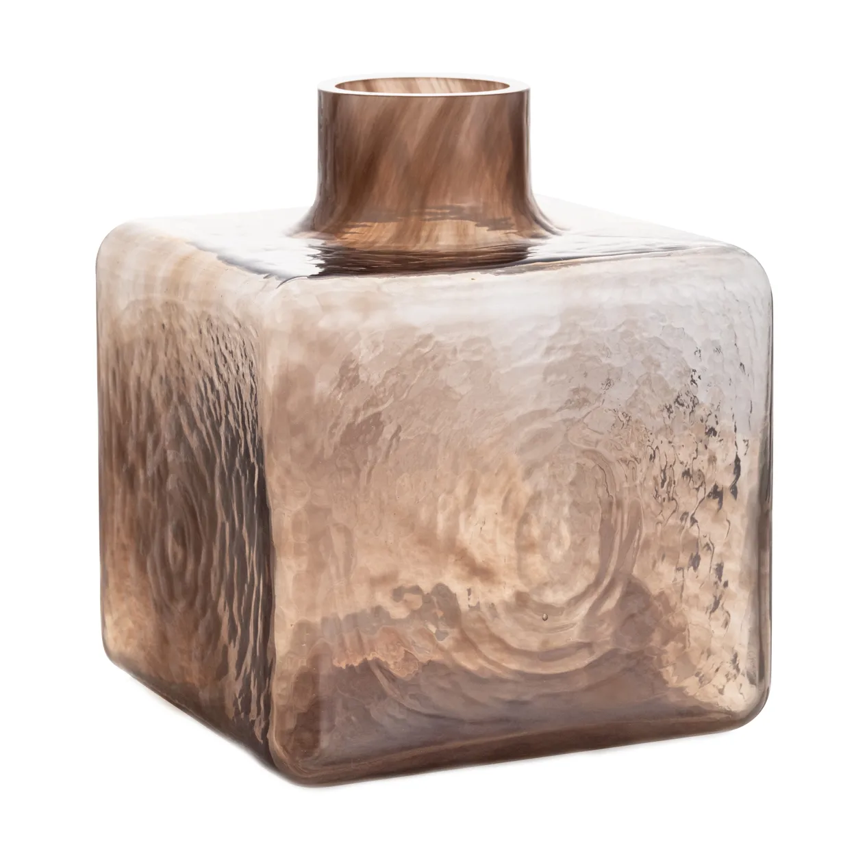 Cube vas, Mocha, 23x20x20 cm Fogia