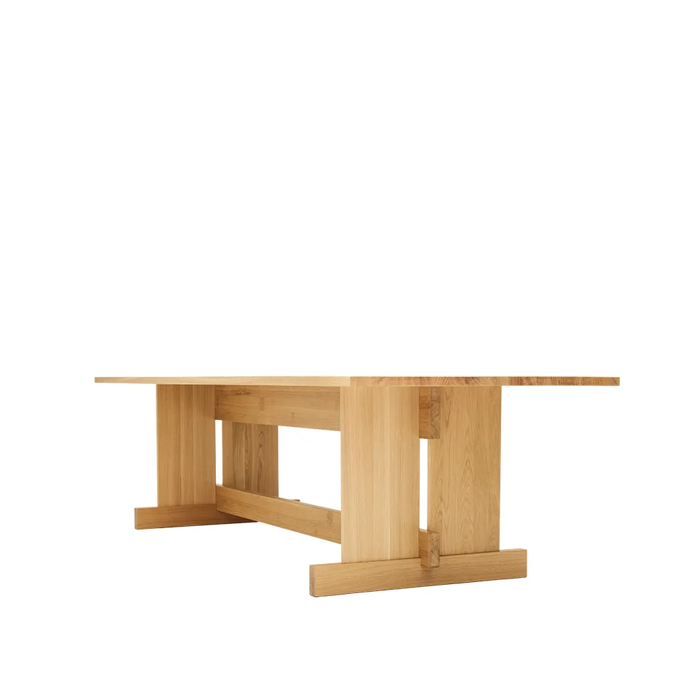 Grande matbord, ek mattlack, 245cm Fogia