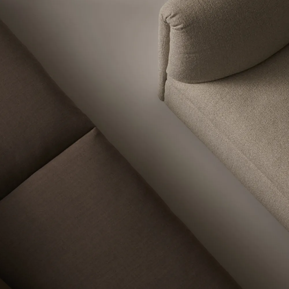 Retreat soffa 2,5-sits, 2,5-sits tyg fiord 151 grå Fogia