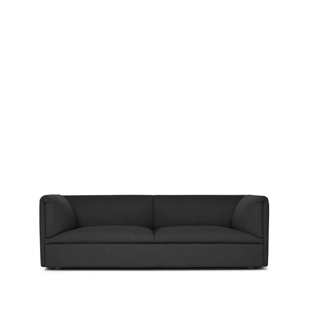 Retreat soffa 2,5-sits, 2,5-sits tyg fiord 391 svart Fogia