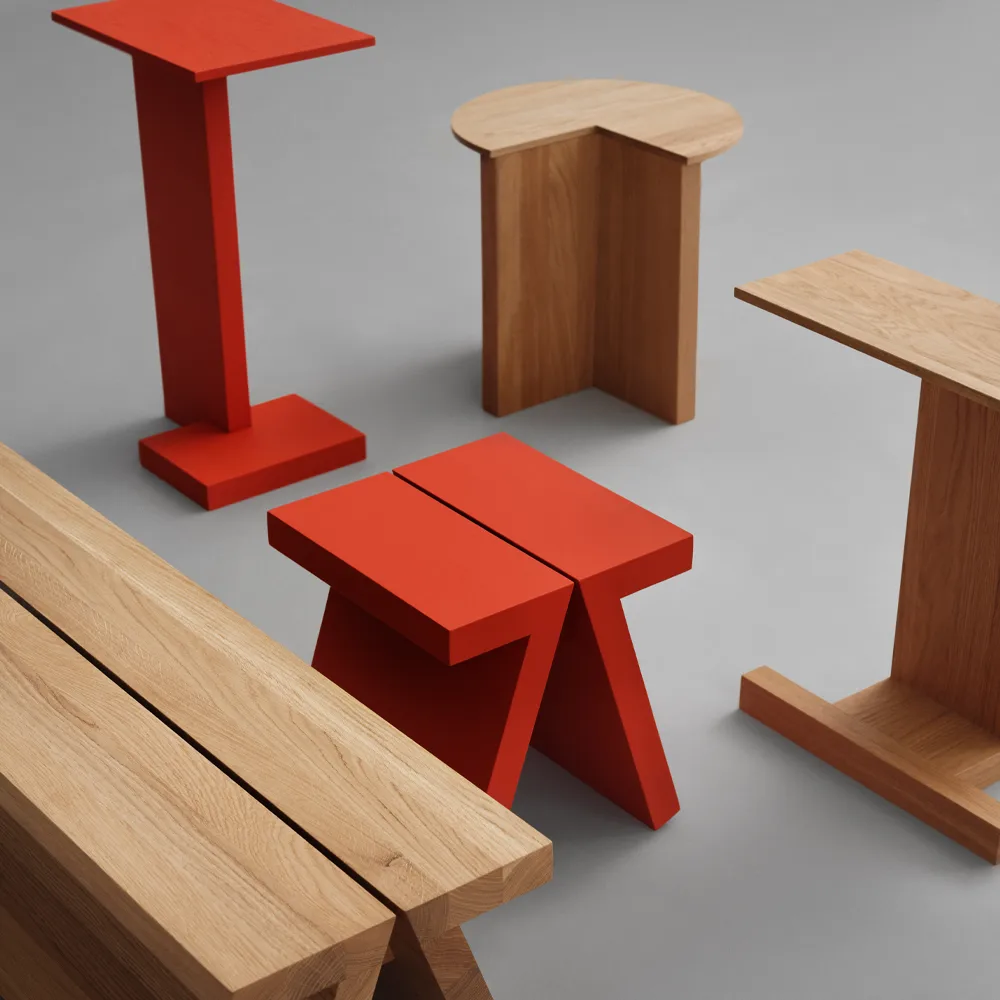 Supersolid Object 4 sidobord, Ek olja Fogia