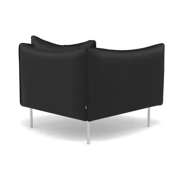 Tiki fåtölj - Elmosoft 99999-polished stainless steel - Fogia