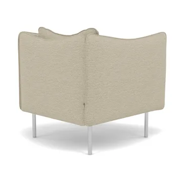 Tiki fåtölj small - Barnum 2-polished stainless steel - Fogia
