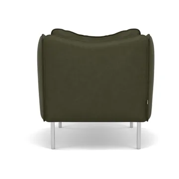 Tiki fåtölj small - Vintage Olive-polished stainless steel - Fogia