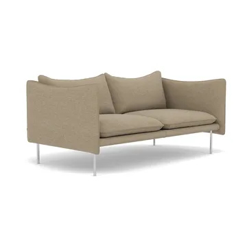 Tiki soffa 2-sits - Ecriture 0240-polished stainless steel - Fogia