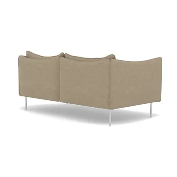 Tiki soffa 2-sits - Ecriture 0240-polished stainless steel - Fogia