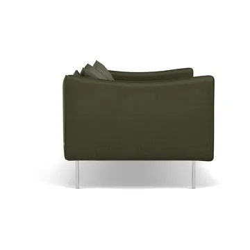 Tiki soffa 2-sits - Vintage Olive-polished stainless steel - Fogia