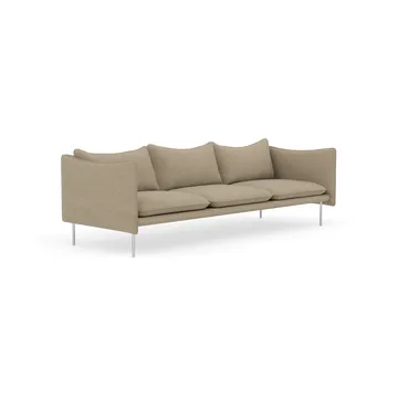 Tiki soffa 3-sits - Ecriture 0240-polished stainless steel - Fogia