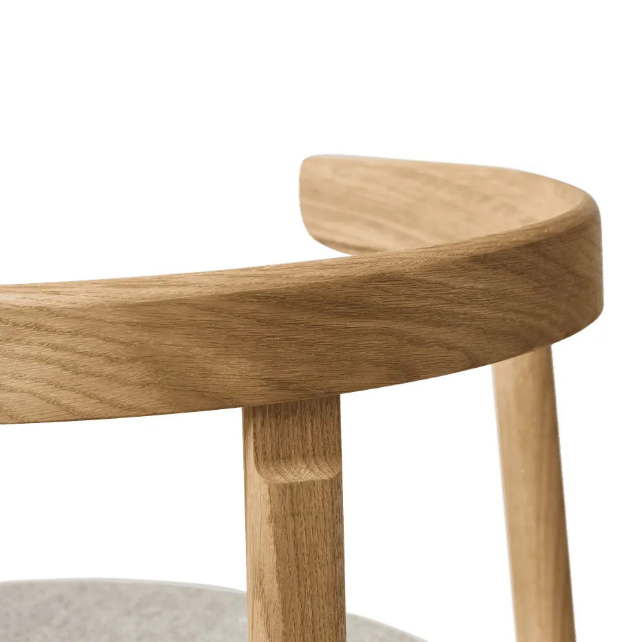 Lunar stol, Ek-Hallingdal 65-0227 Form & Refine